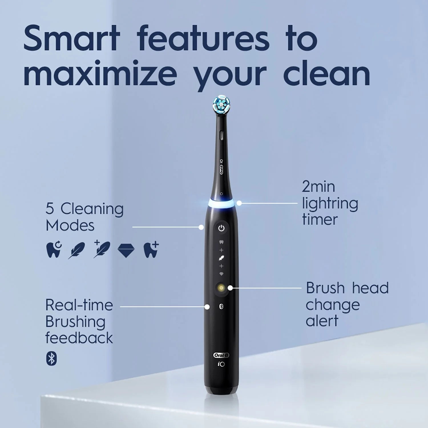 Oral-B IO Series 5 Rechargeable Toothbrush Dual Pack - Bellso