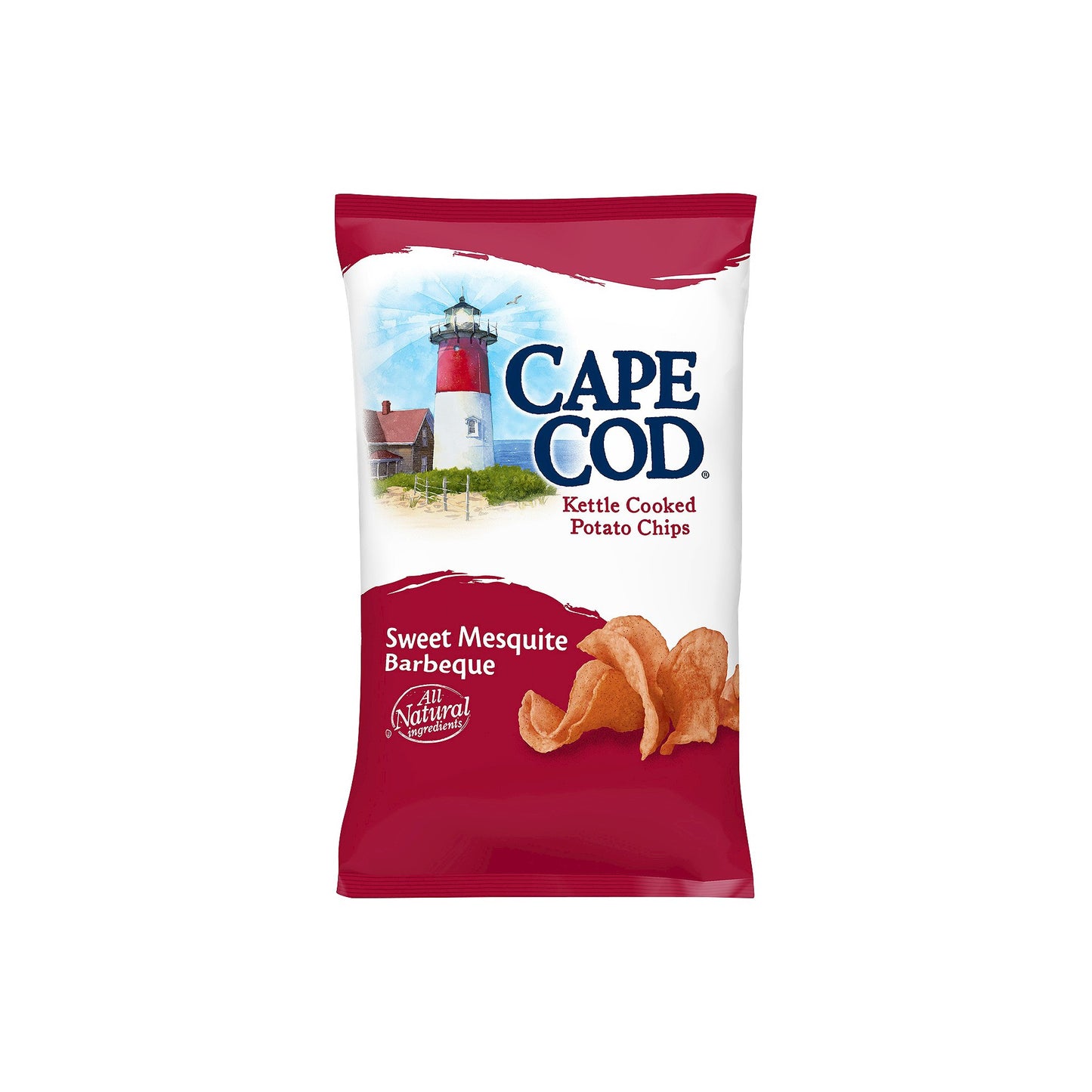 Cape Cod Potato Chips  Sweet Mesquite Barbeque Kettle Chips  7.5 Oz - Bellso