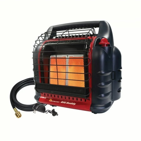 Mr. Heater Propane Space Heater 18 000 BTU Big Buddy Portable Radiant 450 Sq Ft - Bellso