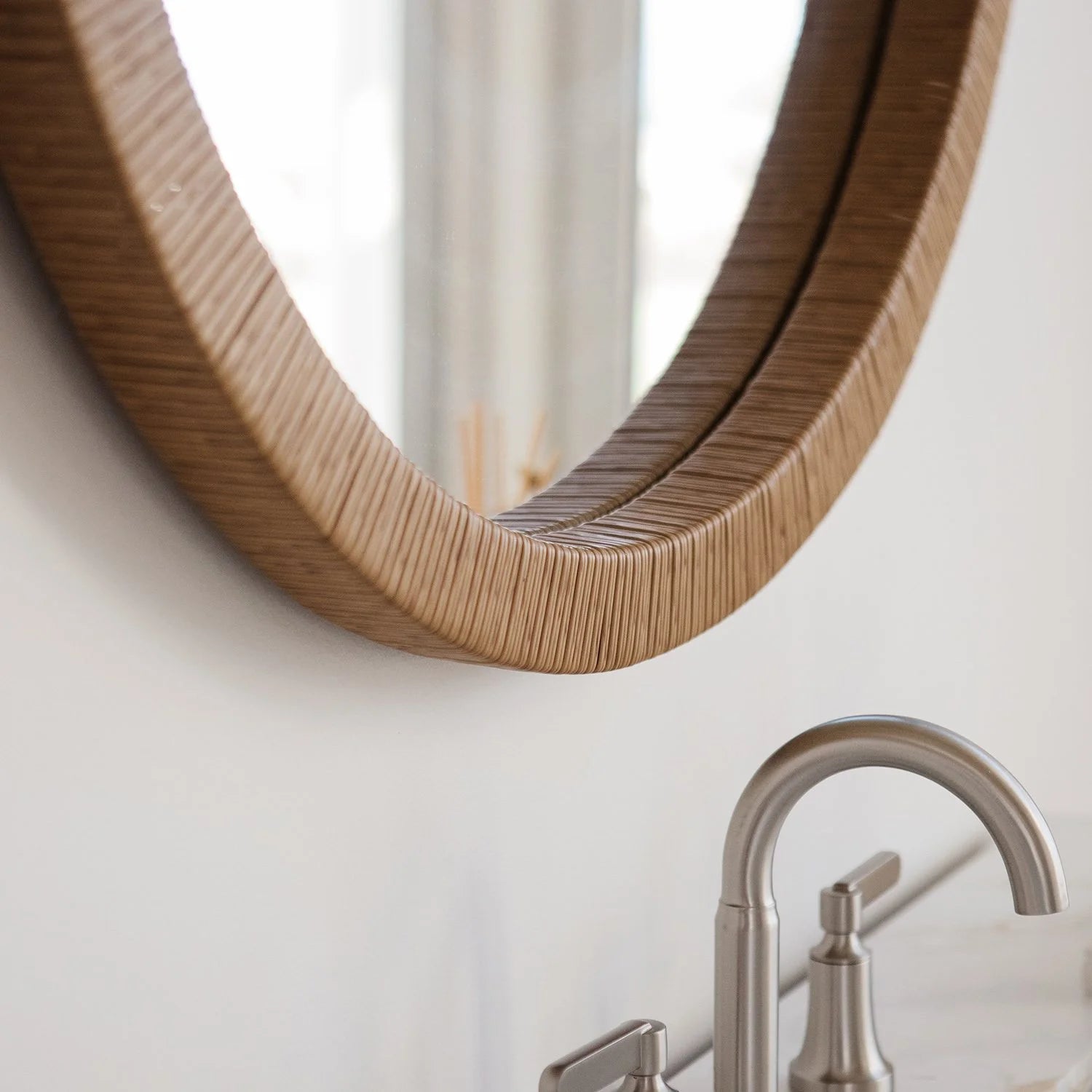 details by Becki Owens Handwoven 36" Vanity Mirror - Bellso
