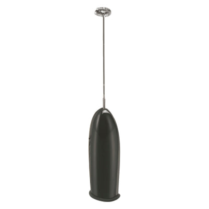 Bodum Schiuma Milk Frother - Black: Handheld Frother Wand for Coffee, Battery-Powered, Stainless Steel & Plastic - Bellso
