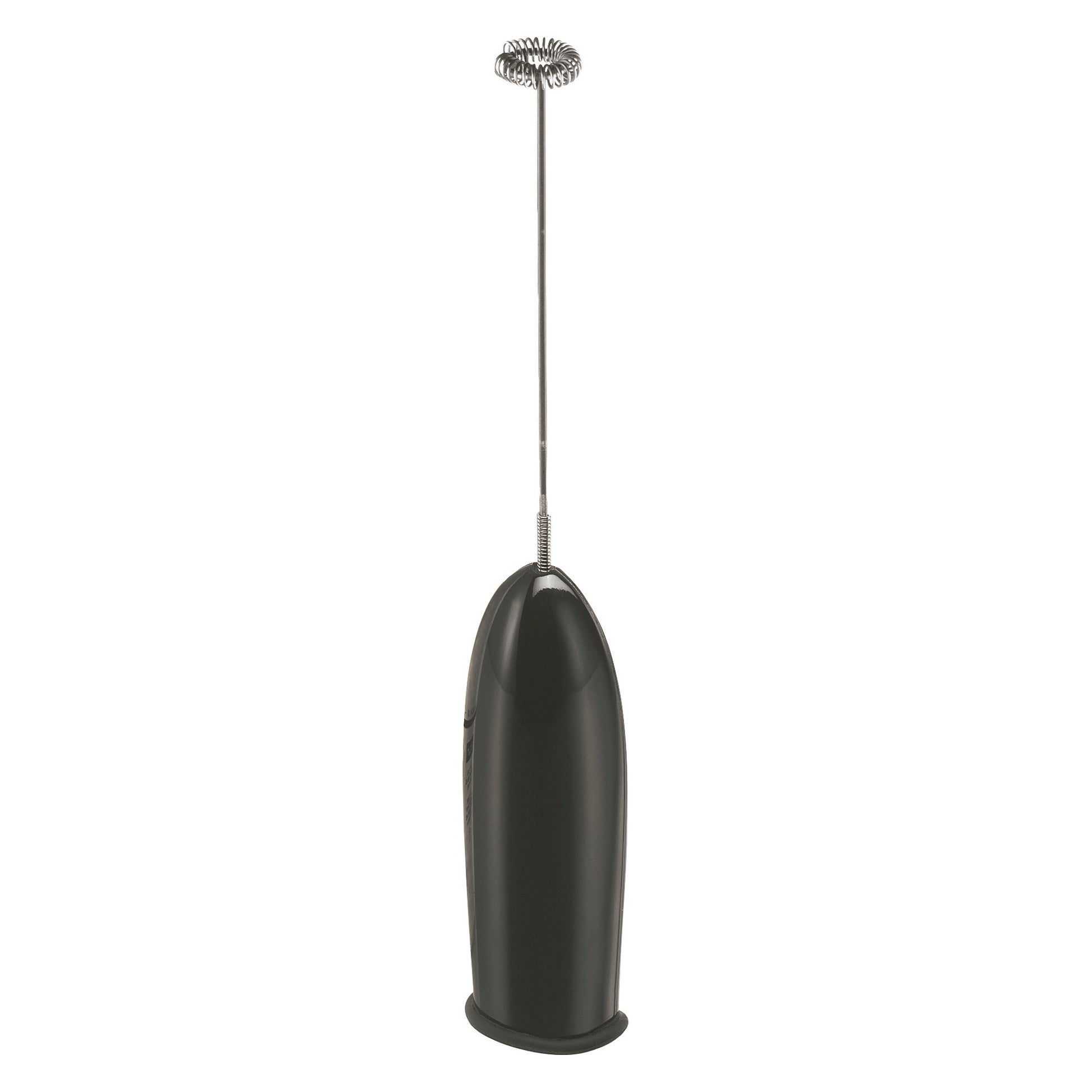 Bodum Schiuma Milk Frother - Black: Handheld Frother Wand for Coffee, Battery-Powered, Stainless Steel & Plastic - Bellso