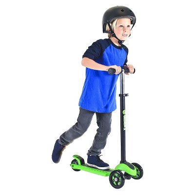 Yvolution Y Glider XL Scooter - Green
