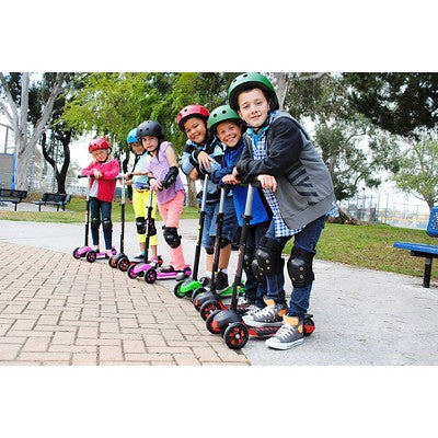 Yvolution Y Glider XL Scooter - Green