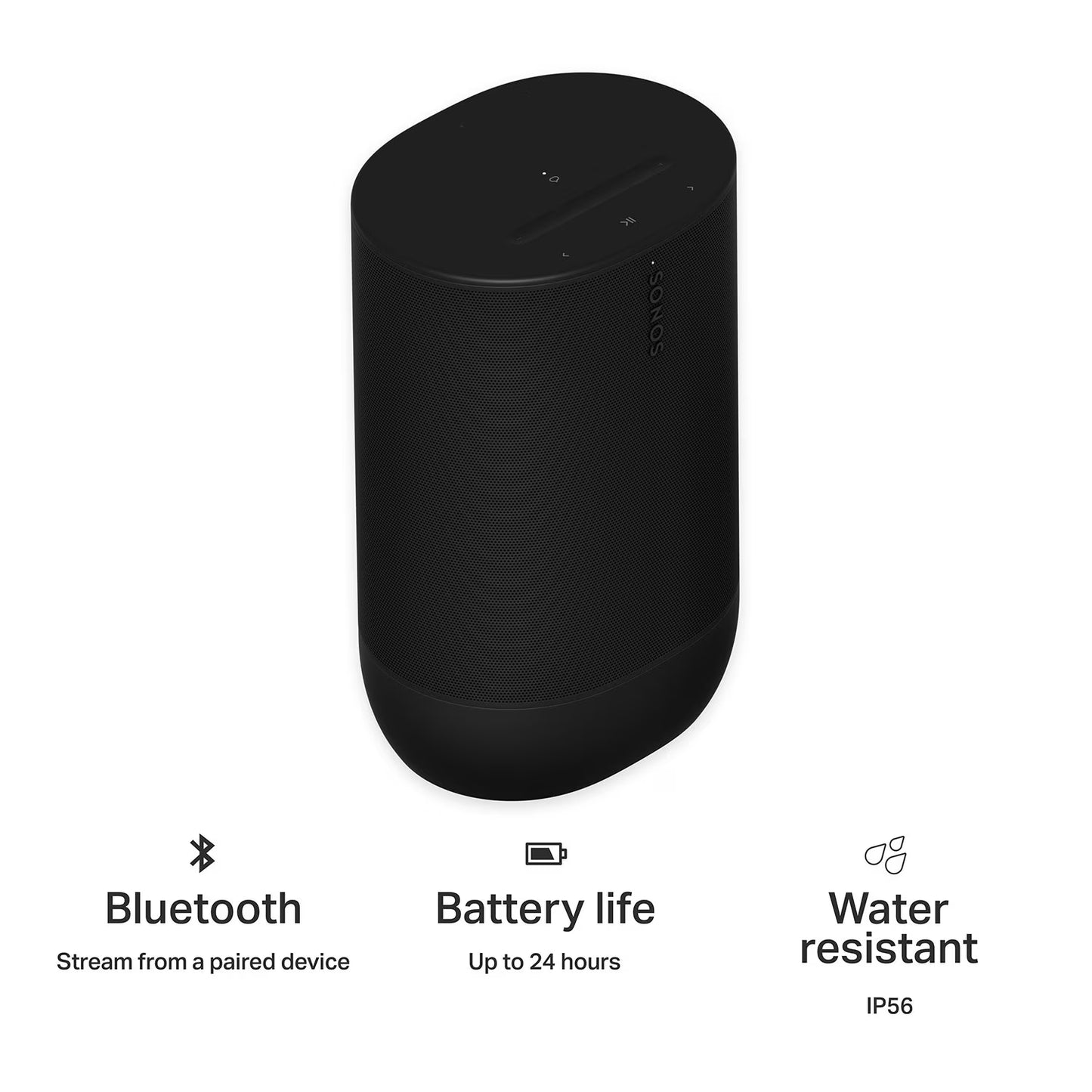 Sonos Move 2 Portable Wireless Smart Speaker Bundle - Bellso