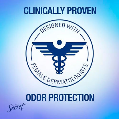 Secret, Whole Body Deodorant, Aluminum Free, Invisible Cream, Unscented, 3 Oz (85 G) - Bellso