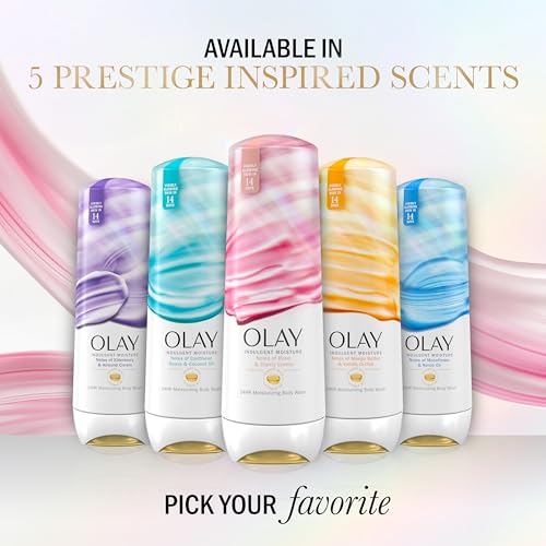 Olay Indulgent Moisture Women S Body Wash  Notes of Rose and Cherry  for All Skin Types  20 Fl Oz - Bellso
