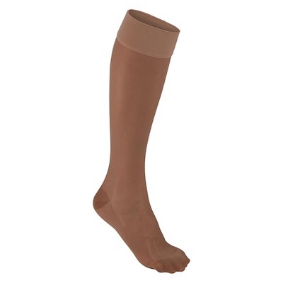 FUTURO Ultra Sheer Knee Highs for Women - Nude - Medium - Bellso
