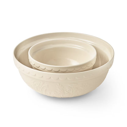 Member's Mark 2-Piece Floral Ceramic Prep and Serve Bowls