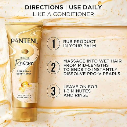 Pantene Pro-V Miracle Rescue Deep Repair Conditioner - 8 Fl Oz - Bellso