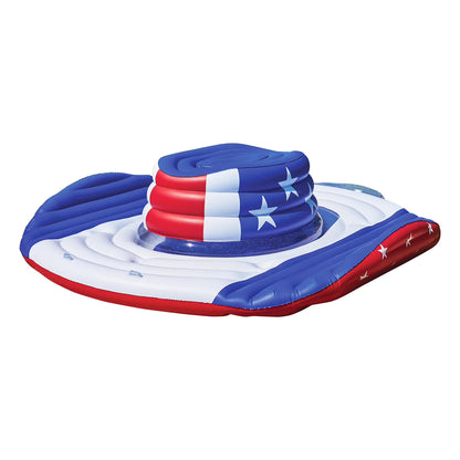 Member's Mark Inflatable Oversized Cowboy Hat Lake Island