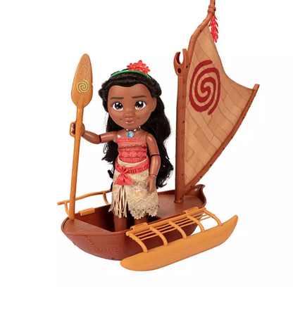 Disney Princess Moana Sailing Adventure Canoe & Doll Gift Set - Bellso
