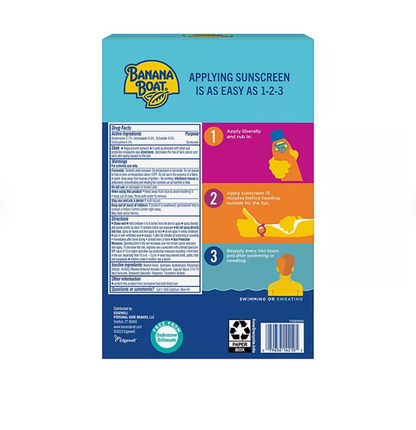 Banana Boat Sport Ultra Sunscreen Spray SPF 50+ 6 Ounce (Pack of 3) - Bellso