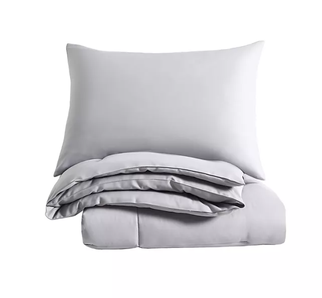 Try interactive video Member's Mark Down Alternative 3-Piece Comforter Set Full/Queen - Bellso