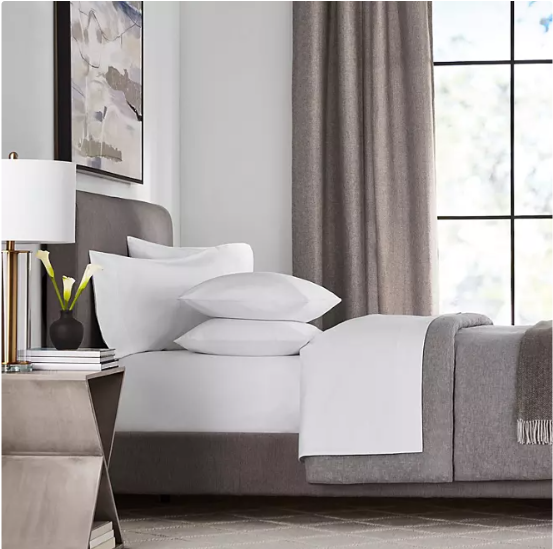 Member’s Mark Hotel Luxury Collection 1000-Thread-Count Egyptian Cotton Sheet Set King - Bellso