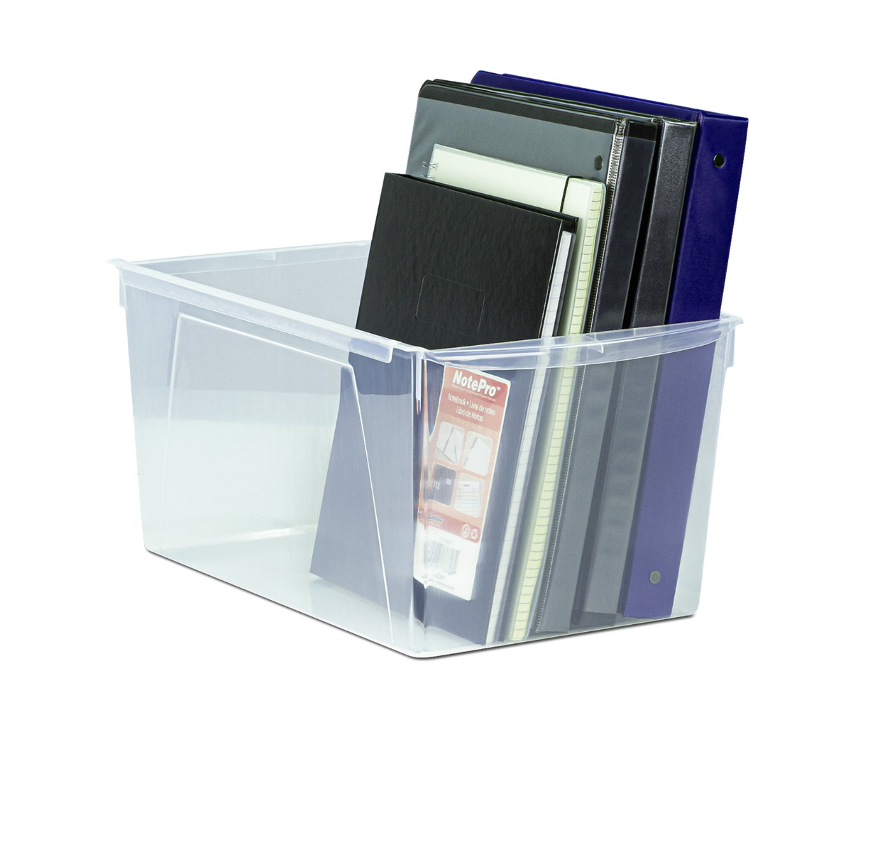 XL Clear Storage Bins 5pk - Bellso