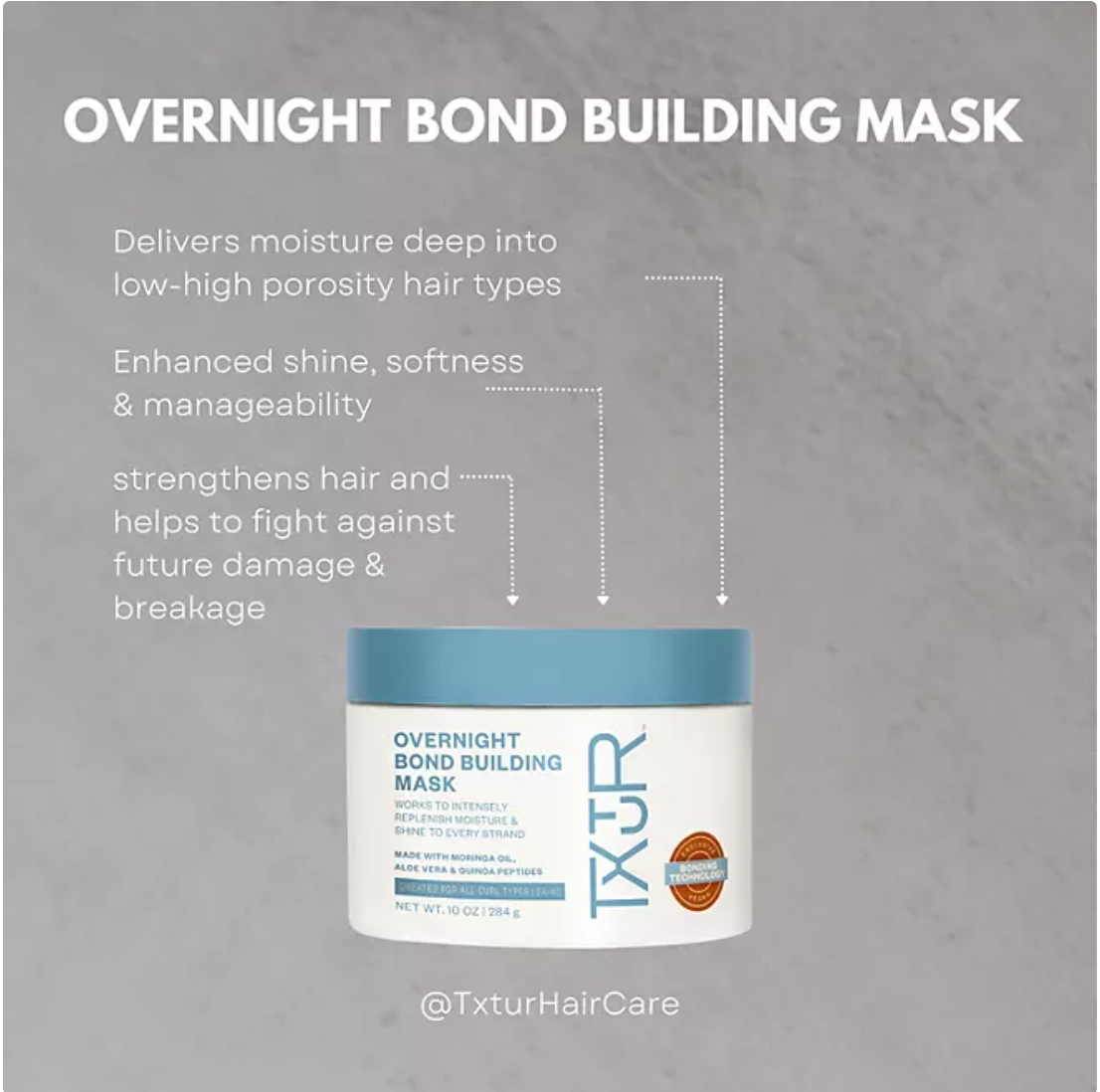 TXTUR Overnight Bond Building Mask + Sleeping Cap Kit - Bellso