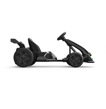 Jetson Volt X Steel Framed 24V Electric Go-Kart, 150lbs Capacity, Black New - Bellso