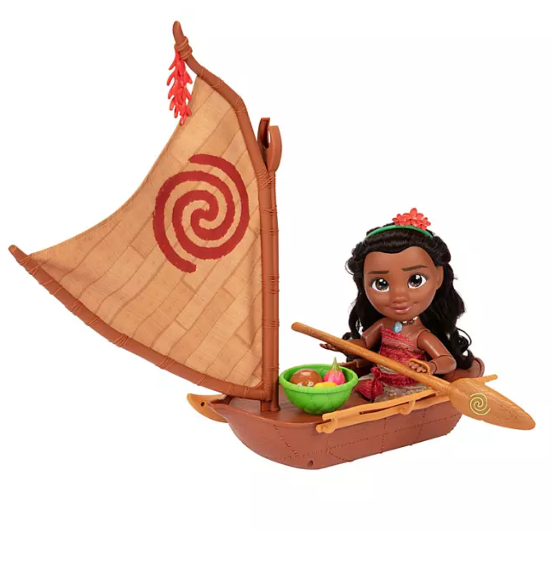 Disney Princess Moana Sailing Adventure Canoe & Doll Gift Set - Bellso