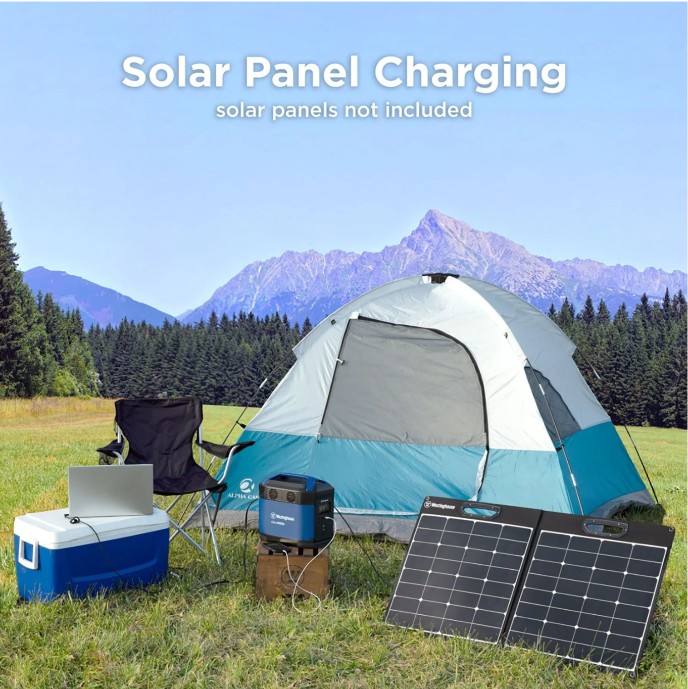 Westinghouse 1008Wh Portable Power Station Lithium-Ion Battery  3000W Solar Generator  Pure Sine Wave - Bellso