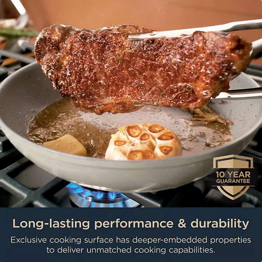 Ninja NeverStick Ceramic Pro 12-Piece Cookware Set - Bellso