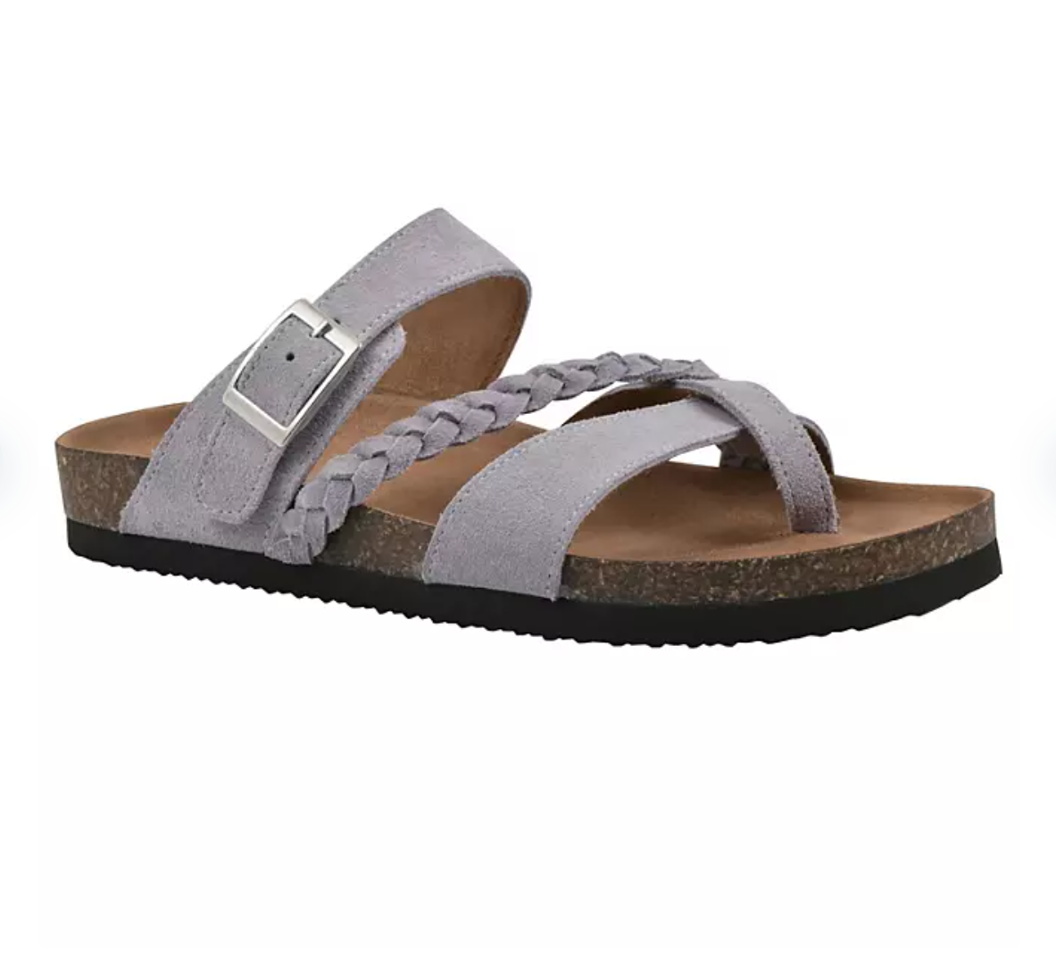 Mountain Sole Women's Leather Footbed Sandal Size 8 - Bellso