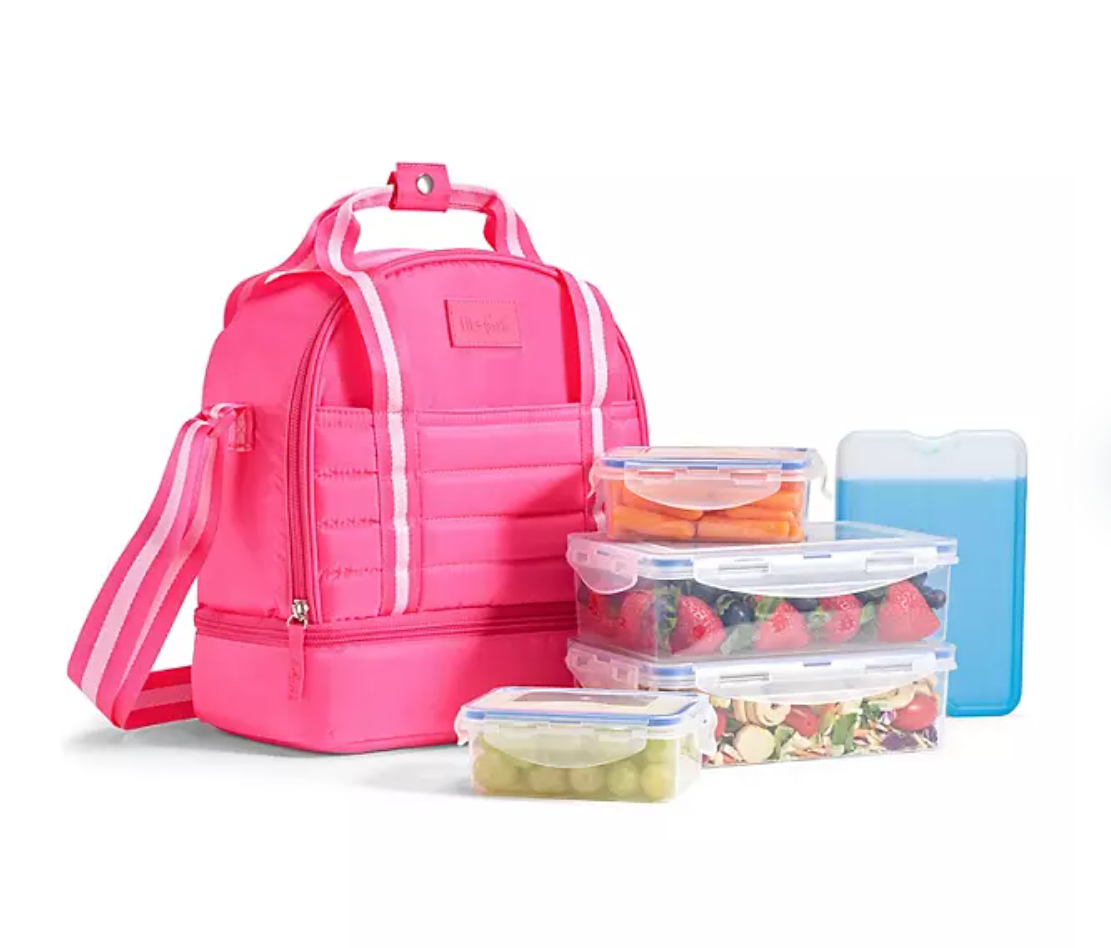 Fit & Fresh Lunch Bag, Includes Meal Prep Set and Ice Pack - Bellso