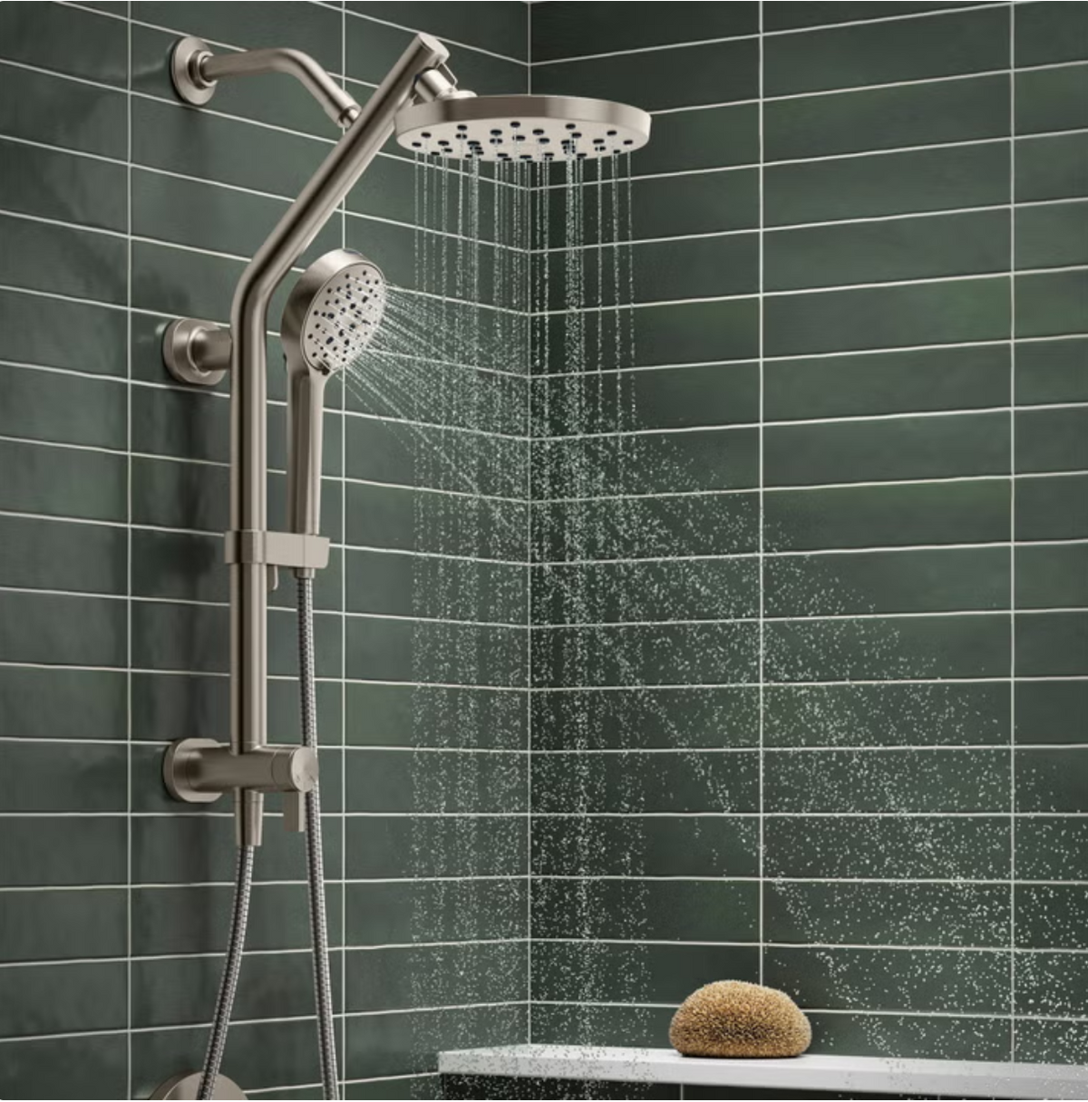 Kohler Hydrorail 3-in-1 Multifunction Showerhead and Column Kit 16.9" X 8" X 23.2