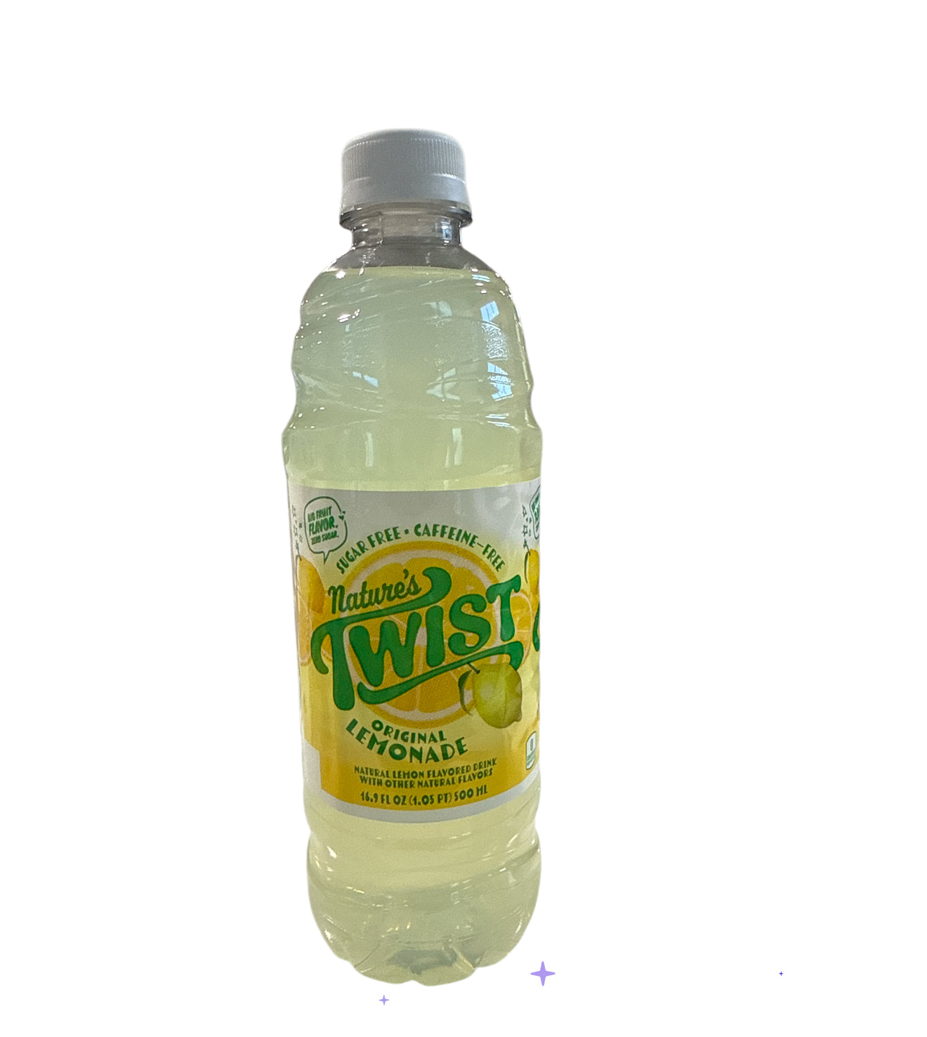 Nature’s Twist Original Lemonade Zero Sugar 16.9oz Bottle - Bellso