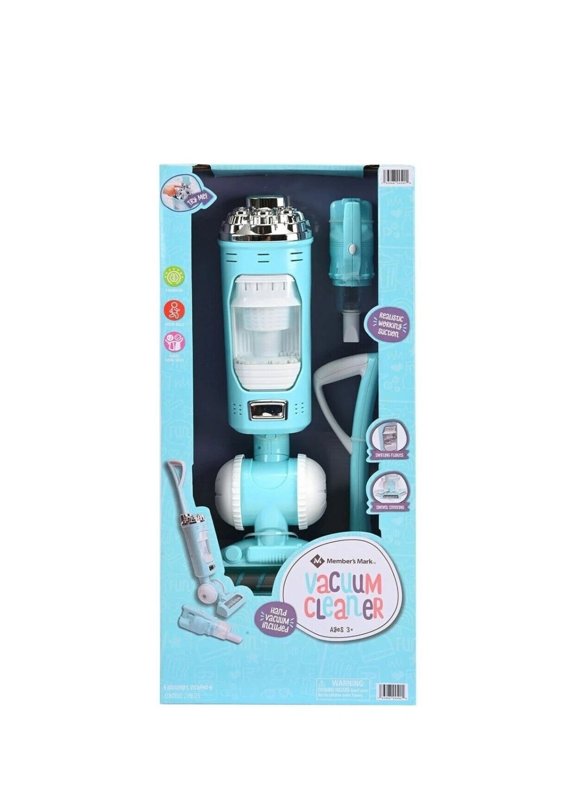 Member's Mark Toy Vacuum Cleaner - Pink - Bellso