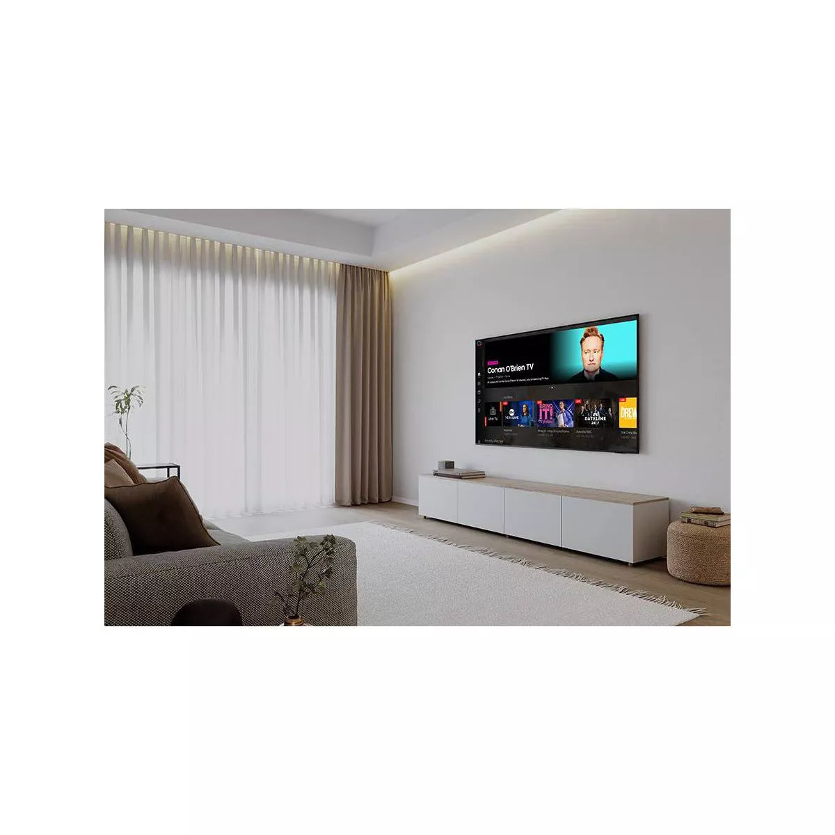 Samsung 85" DU8000D Crystal UHD 4K Smart TV with 4-Year Coverage - Bellso
