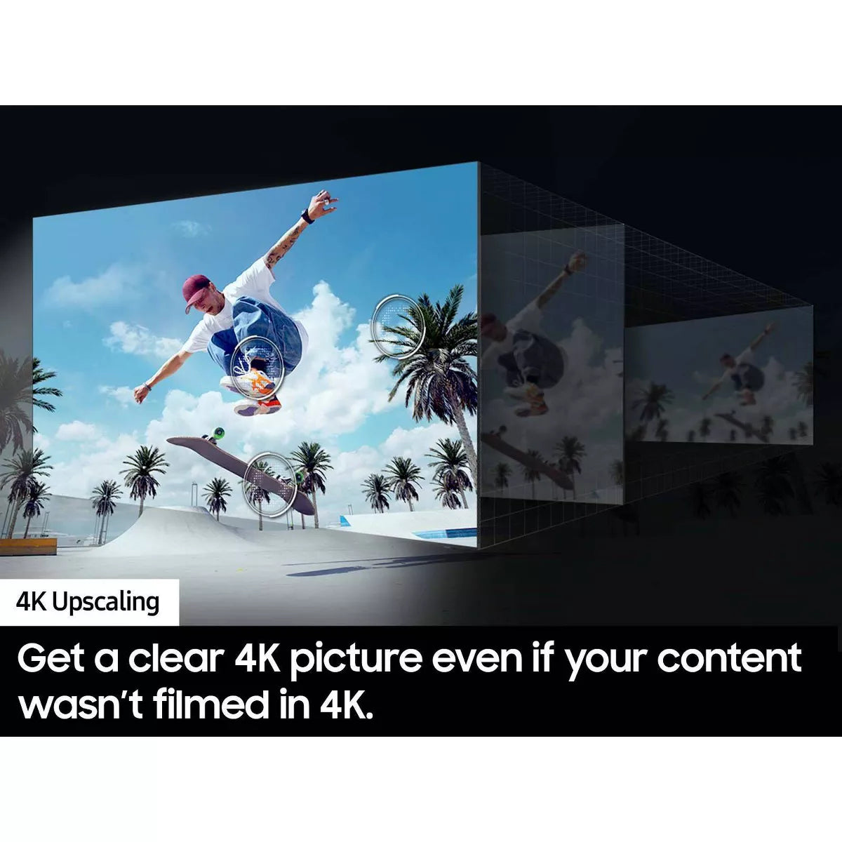 Samsung 85" DU8000D Crystal UHD 4K Smart TV with 4-Year Coverage - Bellso