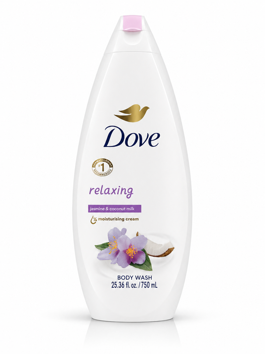 Dove Body Wash for Unisex - Relaxing 25.36 Oz