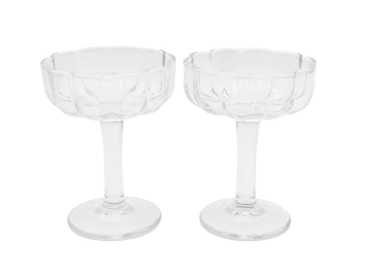 5.4oz Glass Drinkware Coupe - Bullseye's Playground™