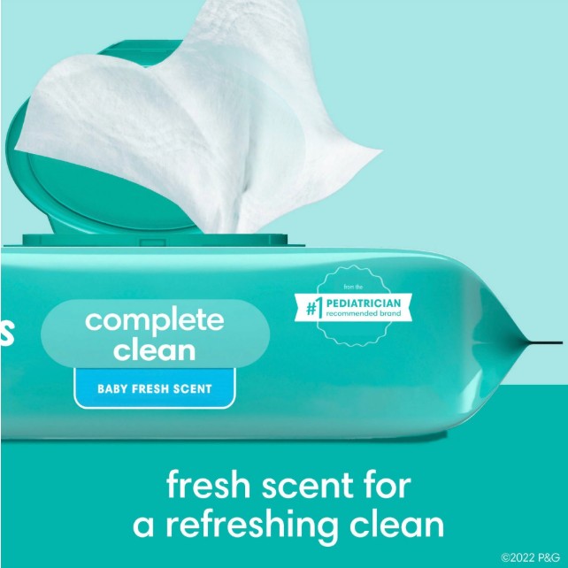 Pampers Baby Clean Fresh Scented Baby Wipes - 84 Count - Bellso