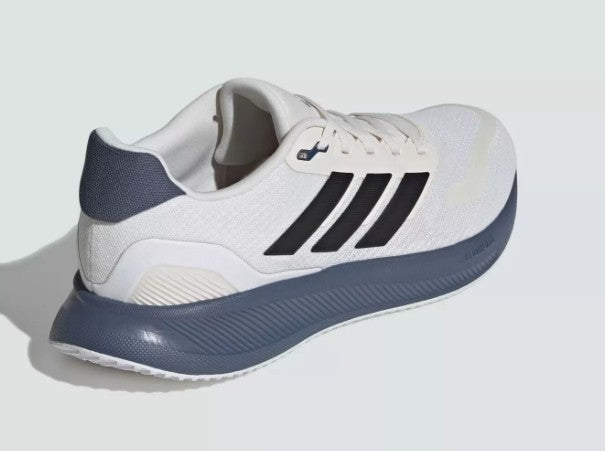 Adidas Runfalcon 5 [IE8815] Men Running Shoes Chalk White / Black / Preloved Ink Size 9-1/2 - Bellso