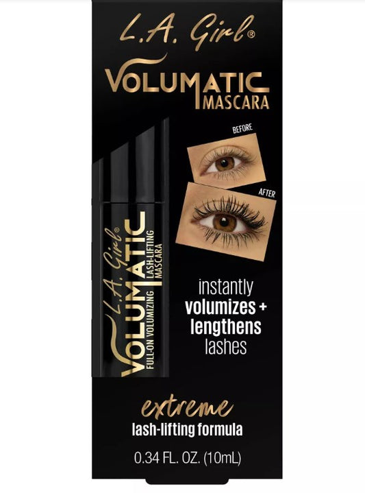 L.a. Girl Volumatic Mascara - Ultra Black - 0.34 Fl Oz
