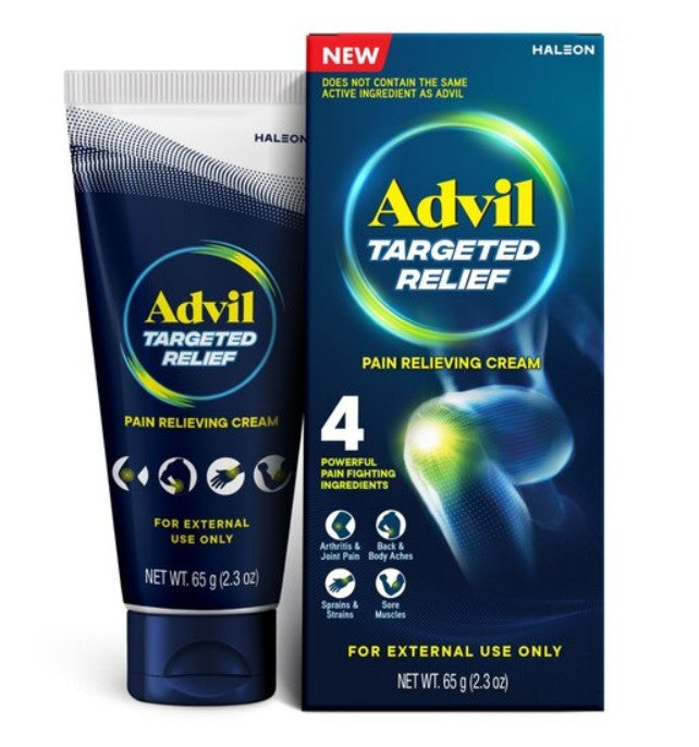 Advil Targeted Relief Pain Relieving Cream - 2.3oz - Bellso