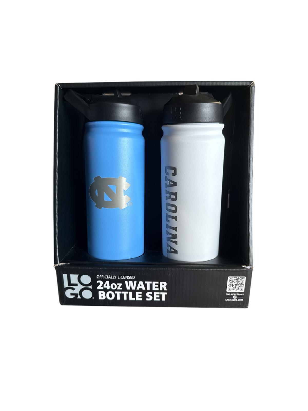 LOGO NC 24oz Water Bottle Set 2pk - Bellso