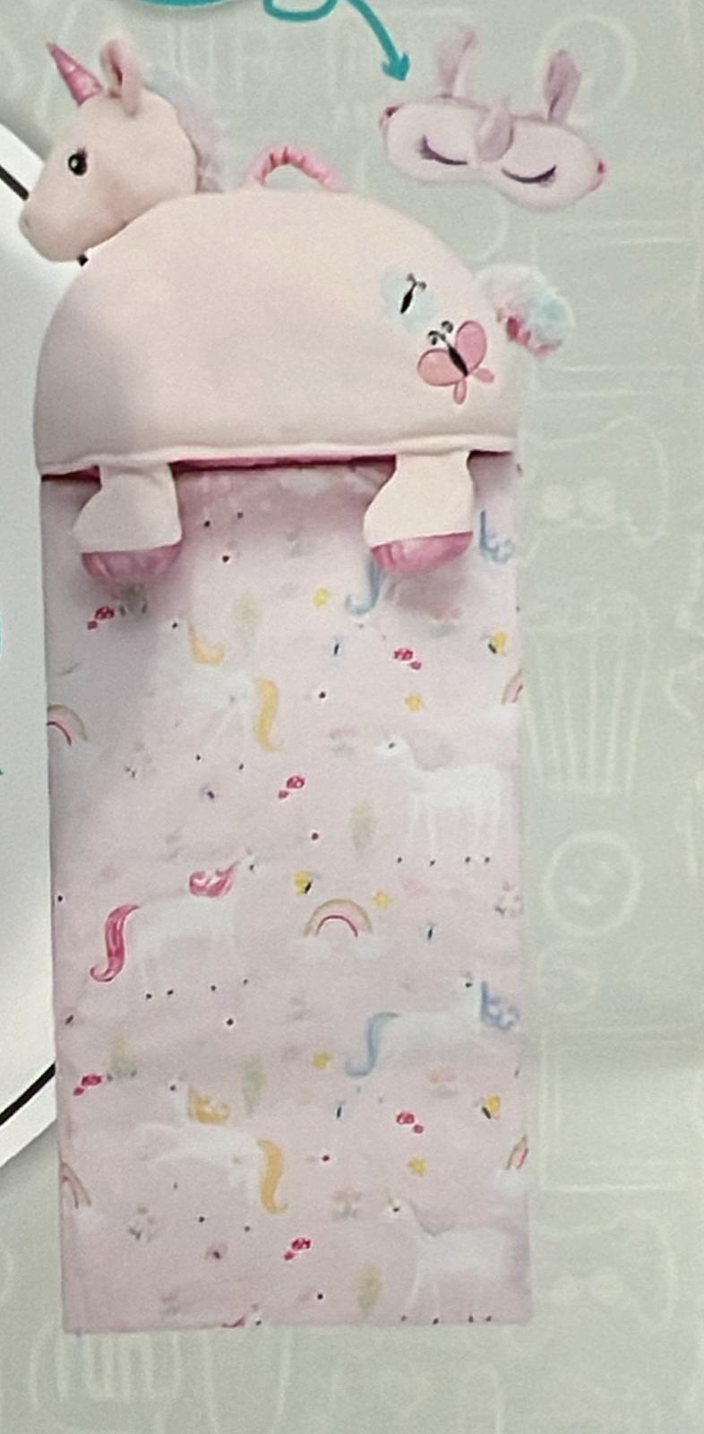 Kids Slumber Bag Dinosaur {No Eye Mask] - Bellso