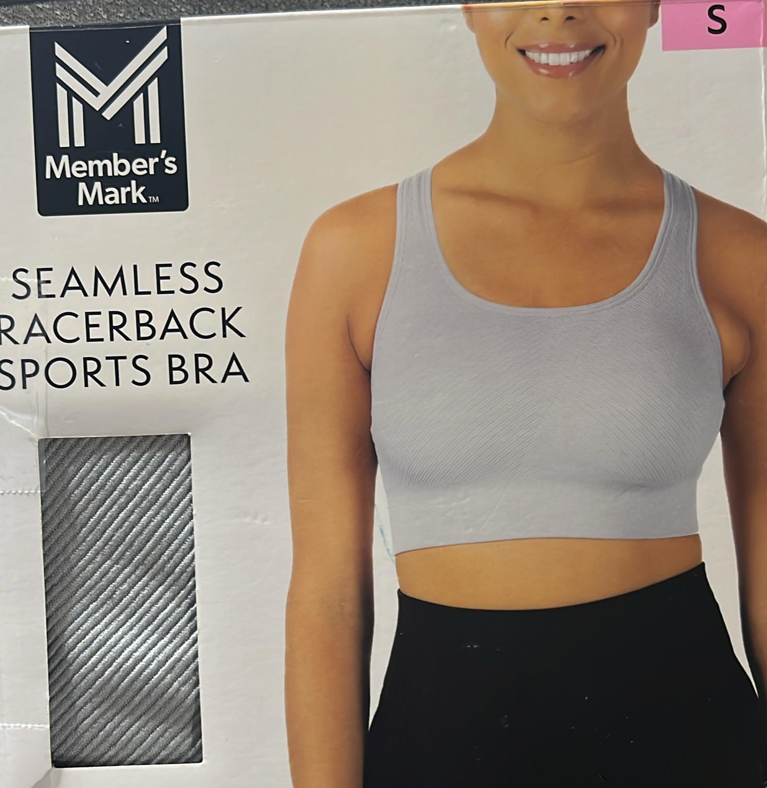 Member's Mark Women's Seamless Racerback Sports Bra L - Bellso