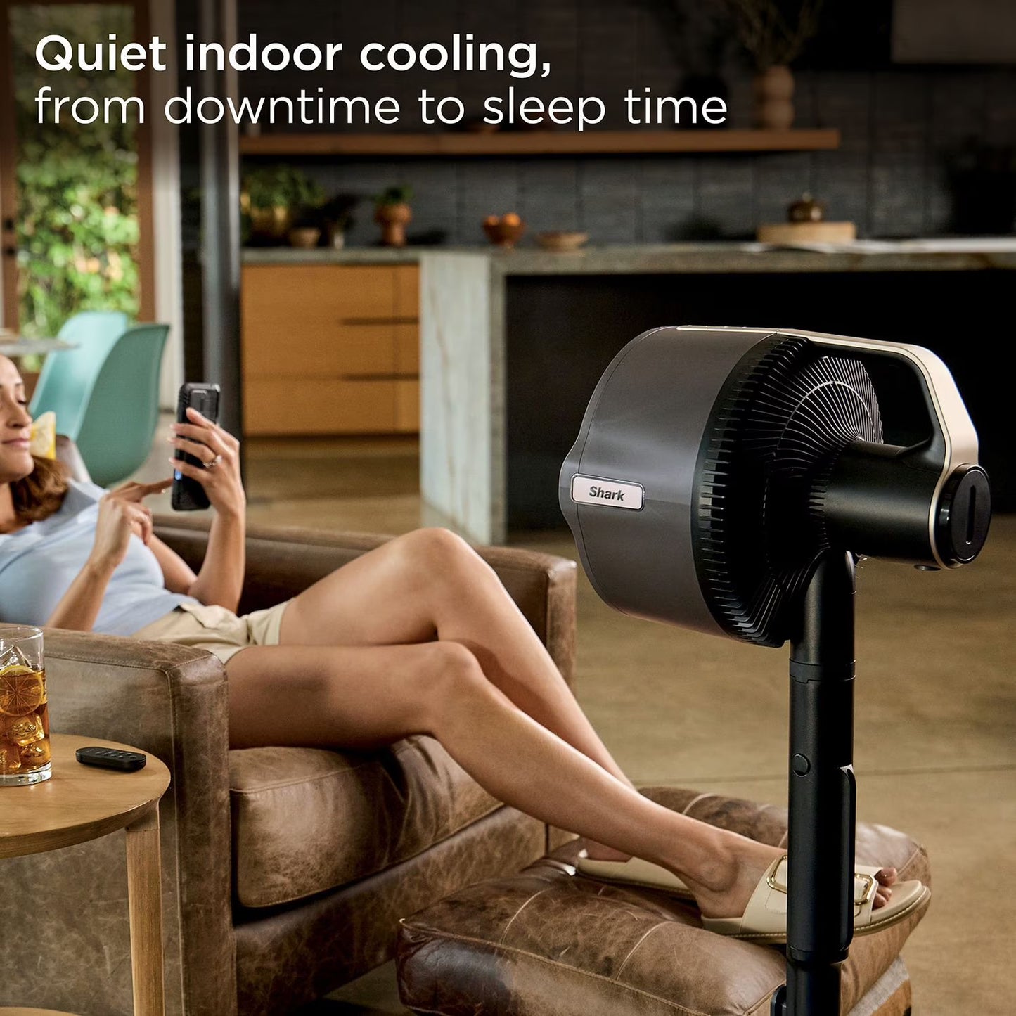 Shark FlexBreeze™ Pro Mist Indoor Outdoor Pedestal & Table Fan With Water Tank