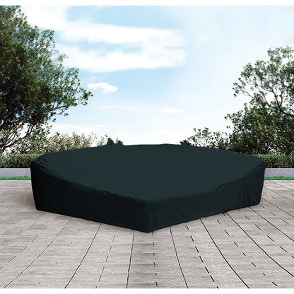 Member's Mark Athena Sectional with Sintered Stone Top and Sunbrella Fabric, 7pc