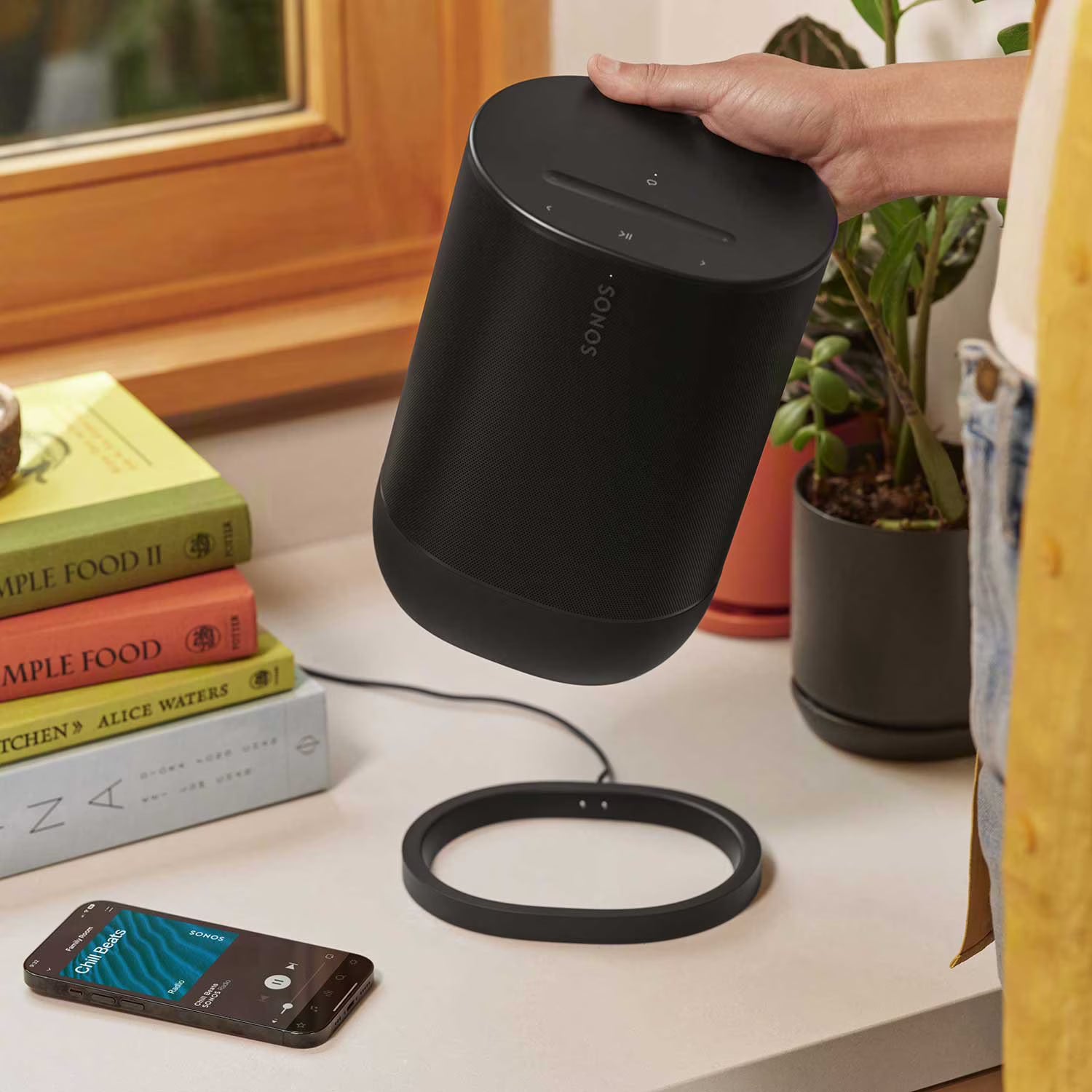 Sonos Move 2 Portable Wireless Smart Speaker Bundle - Bellso