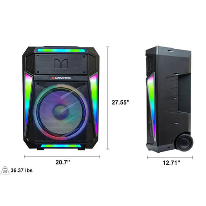 Monster MNX6 Z6 All-in-One PA Bluetooth Speaker System