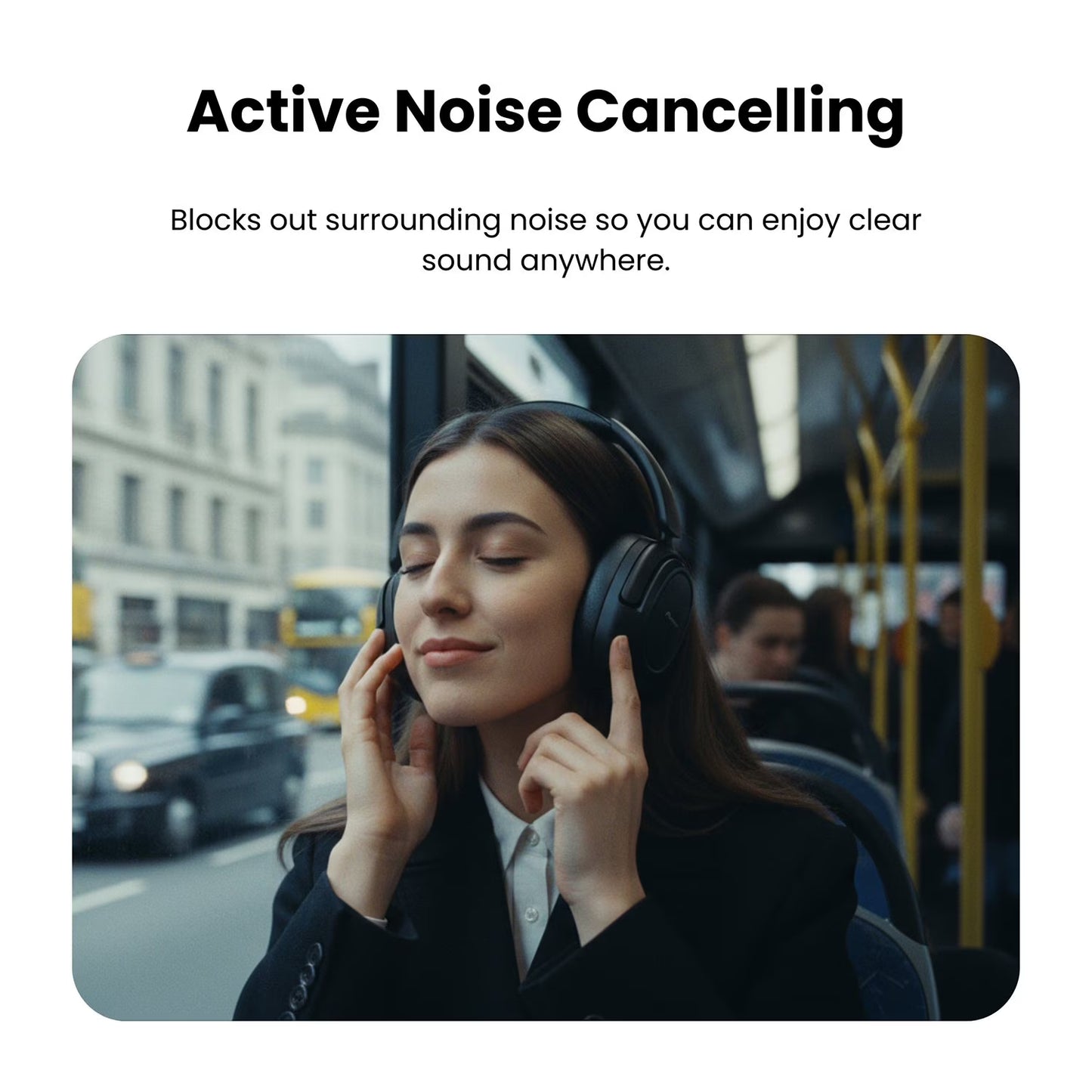 Pioneer A50 Dual Mode Wireless Headphones with Hybrid Active Noise Cancellation