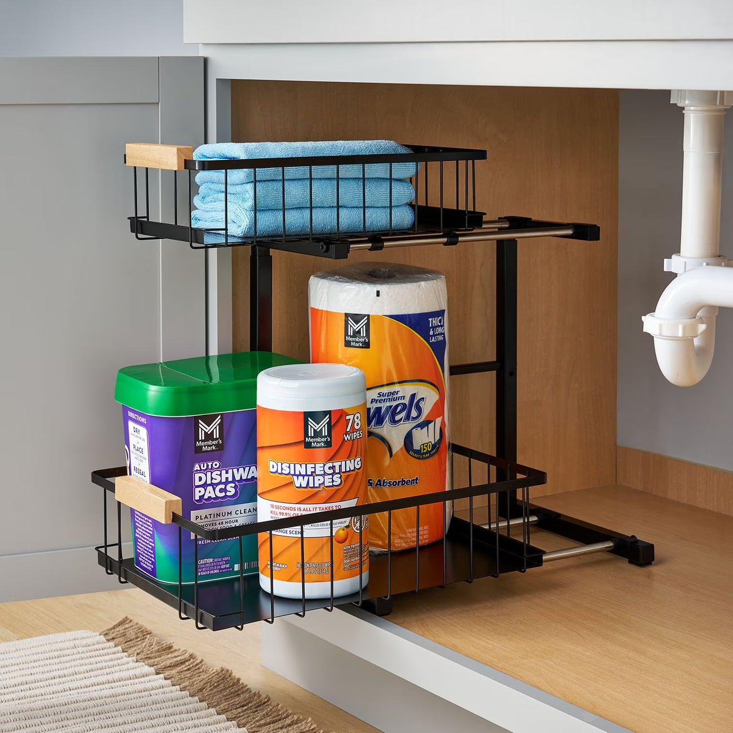 Member's Mark Wire Under Sink Organizer
