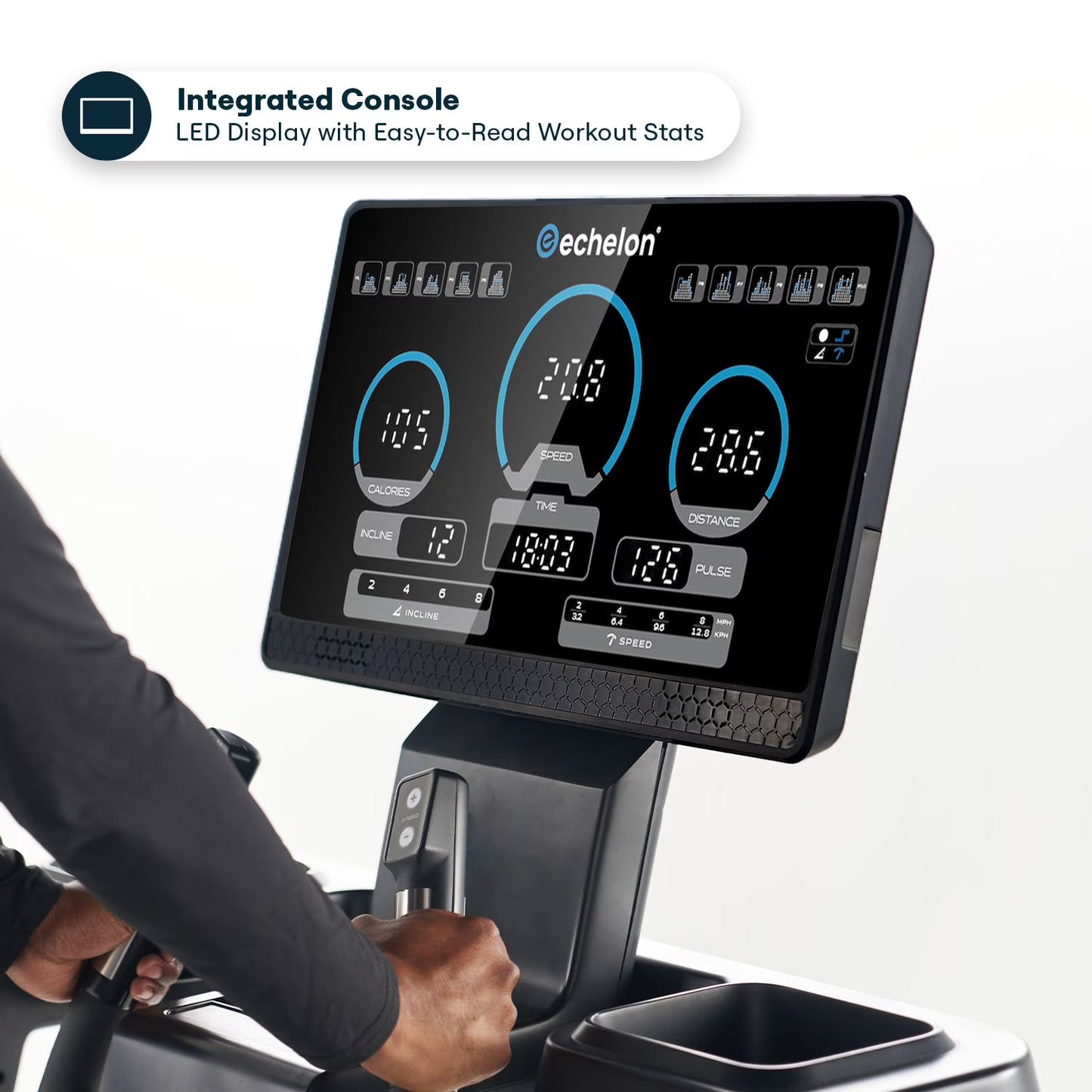 Echelon Stride-RCX LED Treadmill - Bellso