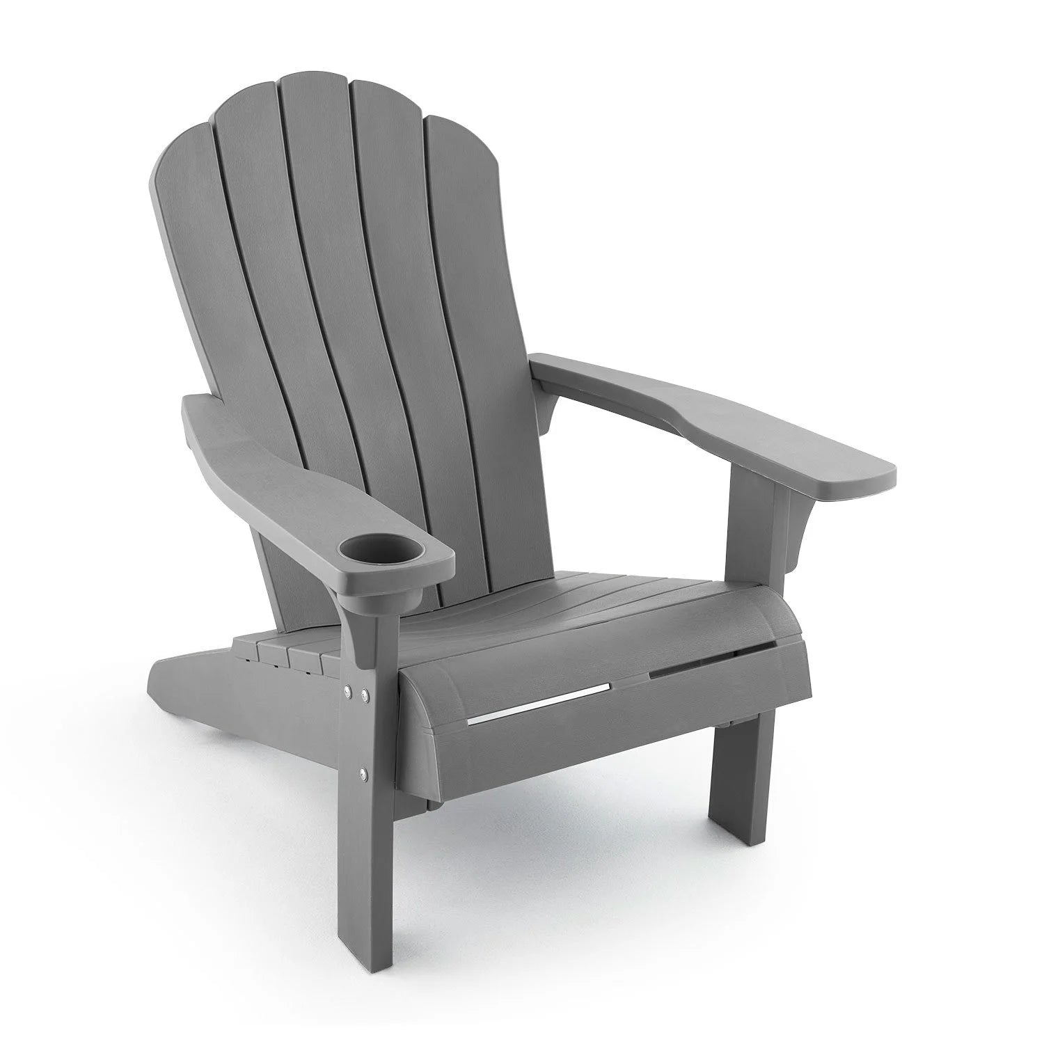 Keter Everest Adirondack Chair with Integrated Cupholder - Bellso