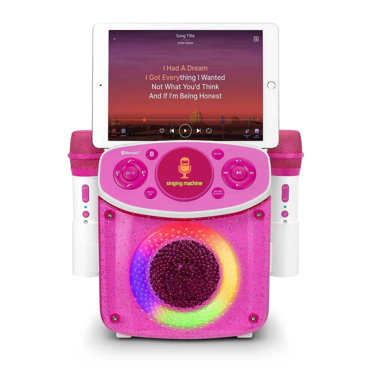 The Singing Machine Mini Sparkle Karaoke Machine - Bellso